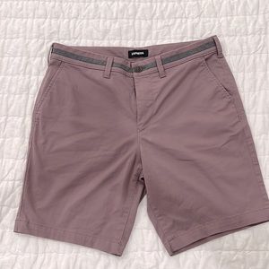 Express Slim Above The Knee Shorts size 33